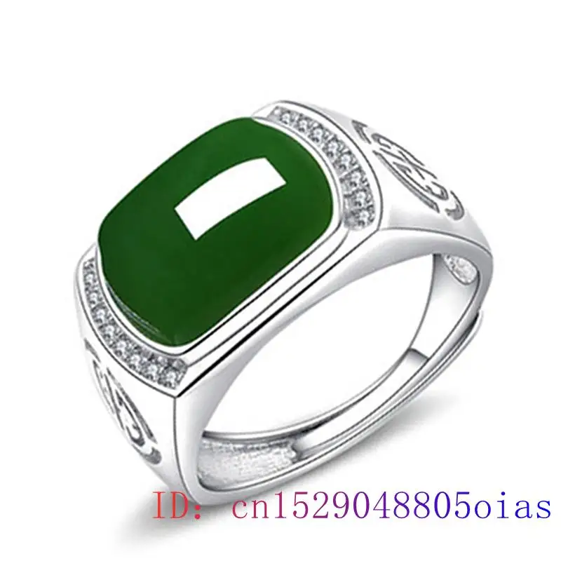 Rings - Groene Jade Ring Geschenken Mode Mannen