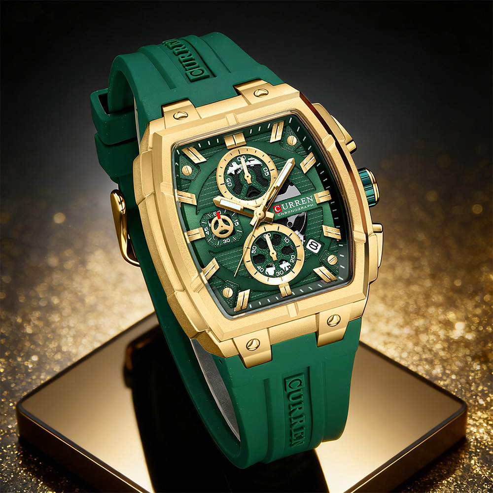 Watch Accessories - CURREN Luxe vintage horloge voor heren,