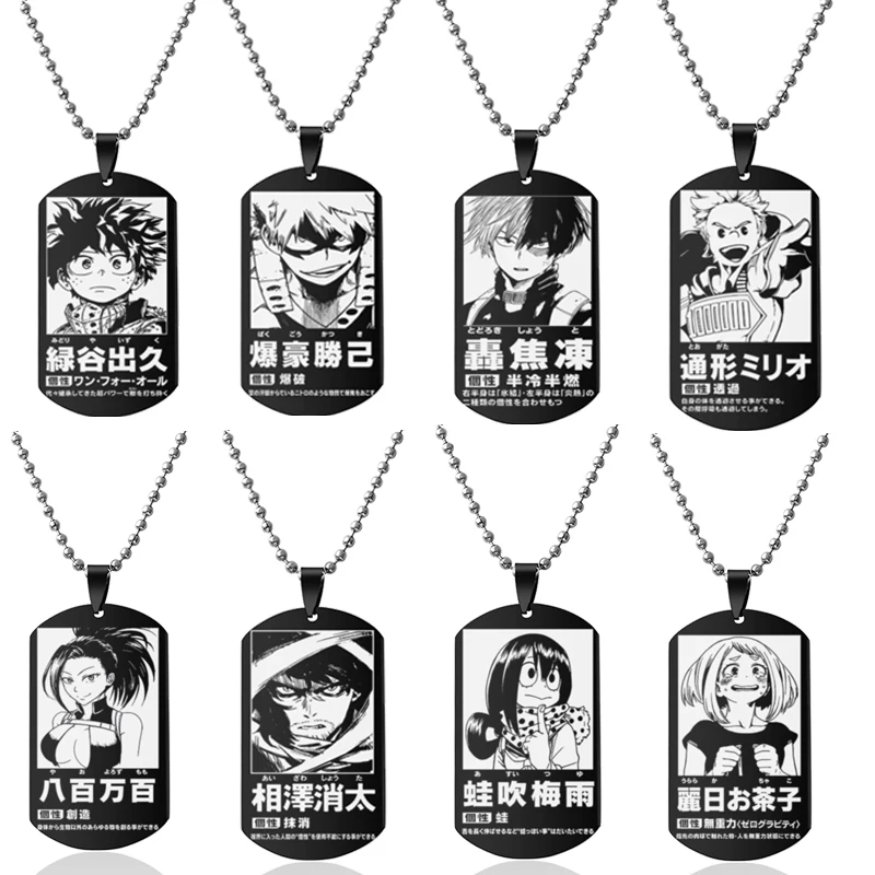 Anime Pendant Necklace - Anime Mijn Held Academia Kettingen Midoriya