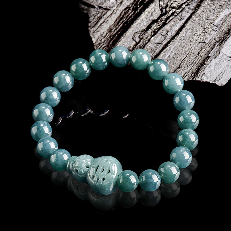 Bracelets - Myanmar Jadeïet Kalebas Armband Geschenken voor