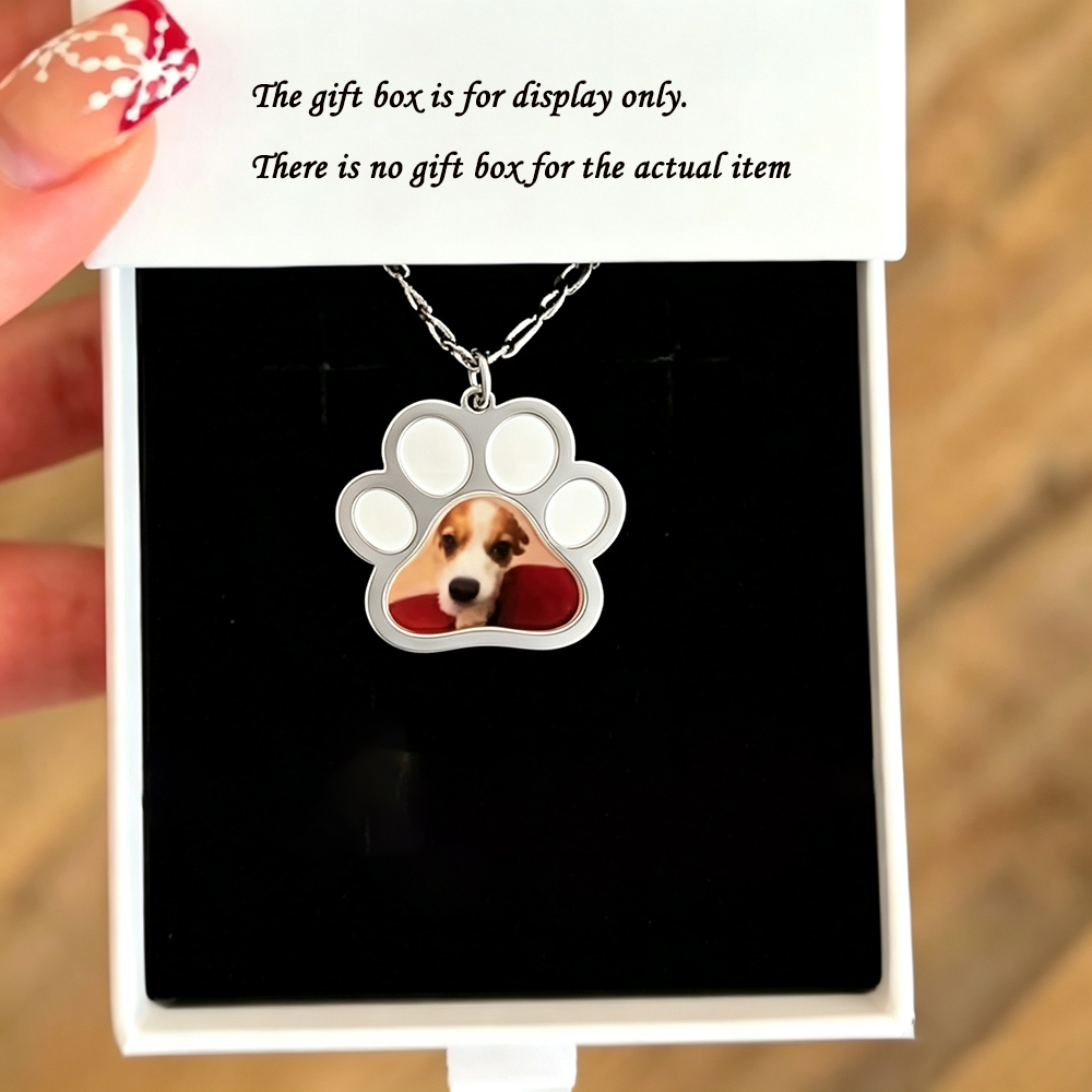 Gepersonaliseerde huisdierpoot - Custom Name Necklace Stainless Steel recensie en prijs