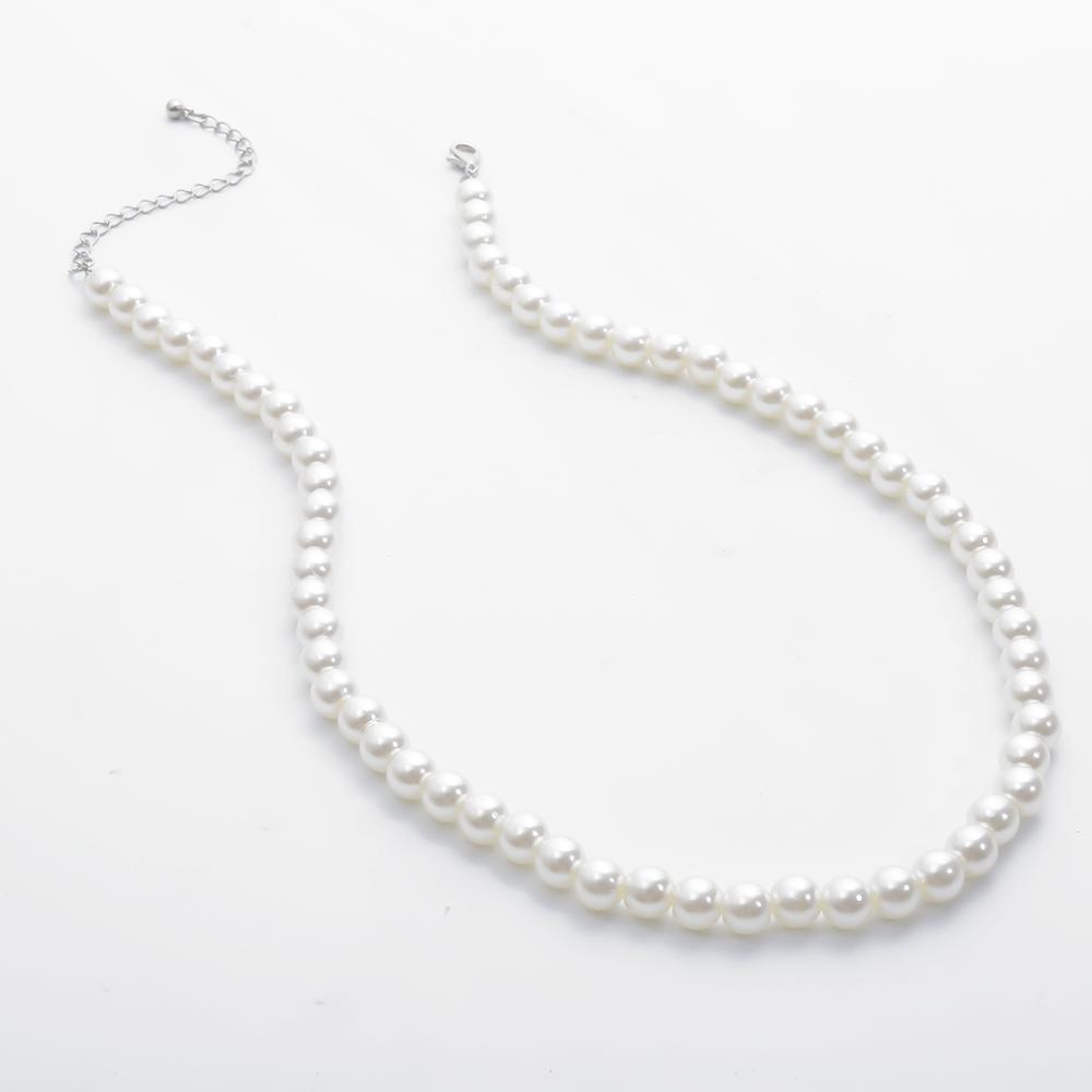 Minimalistische Imitatie Parel - Pearl Choker Necklace Vintage recensie en prijs