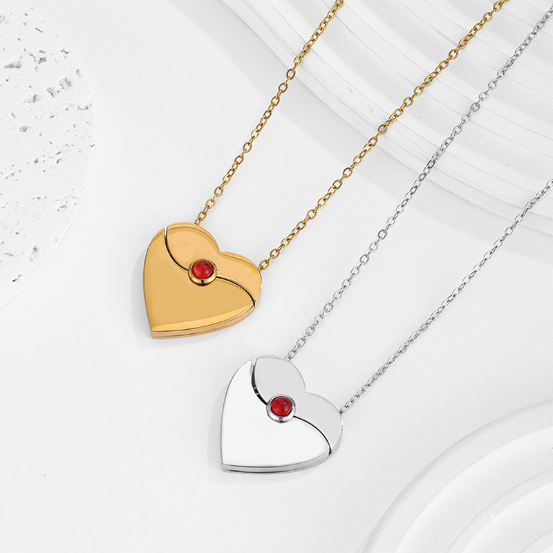 Letdiffery Gepersonaliseerde h - Heart Locket Necklace Photo recensie en prijs