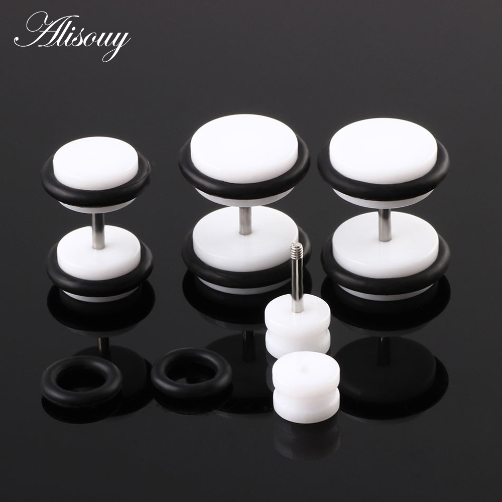 2PCS Acryl Fake Cheater Oordop - Body Jewelry recensie en prijs