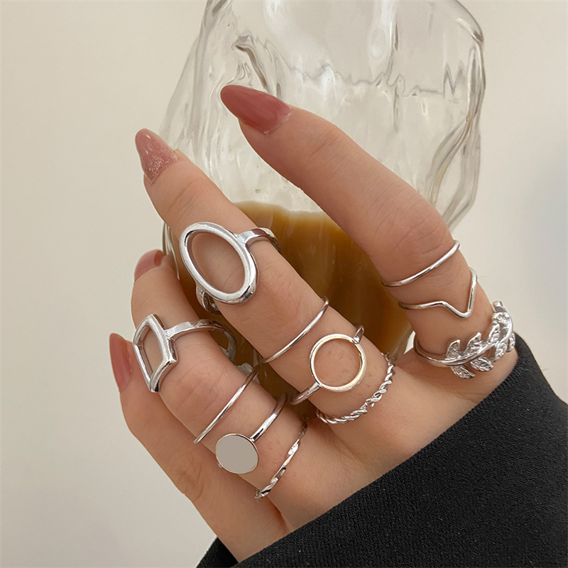 Metalen Kraal Punk Ring Set Sl - Vintage Punk Knuckle Rings Set recensie en prijs
