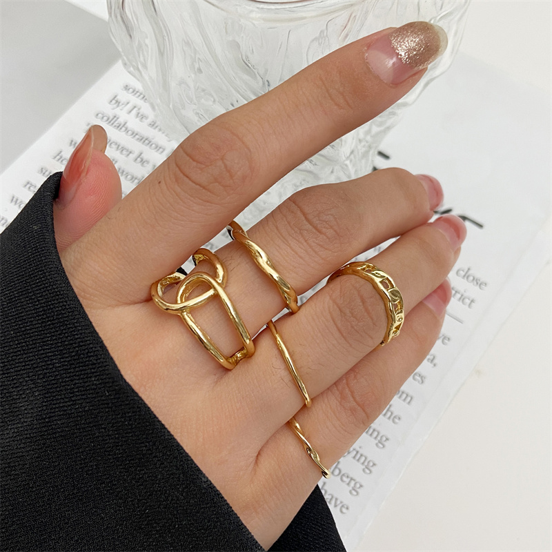 Metalen Kraal Punk Ring Set Sl - Vintage Punk Knuckle Rings Set recensie en prijs