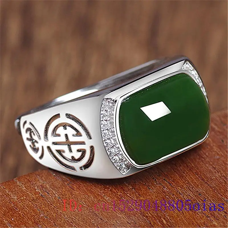 Groene Jade Ring Geschenken Mo - Rings recensie en prijs
