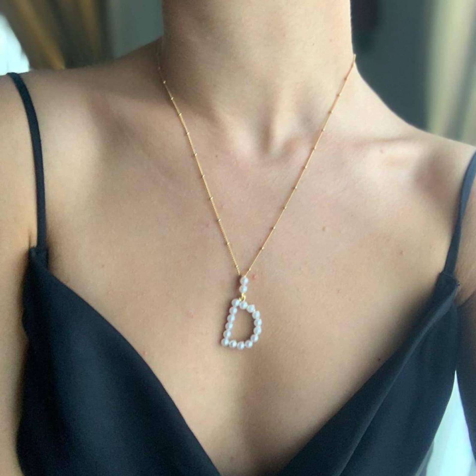 Parel Eerste Gelaagdheid Hange - Custom Name Necklace Stainless Steel recensie en prijs