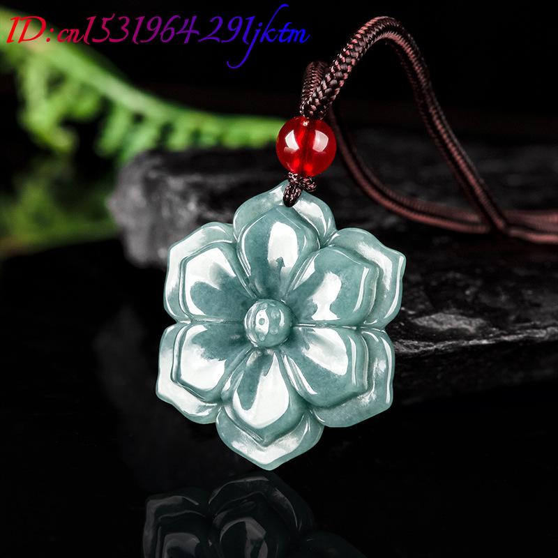 Birmese Jadeïet Bloemhanger Ke - Necklaces recensie en prijs