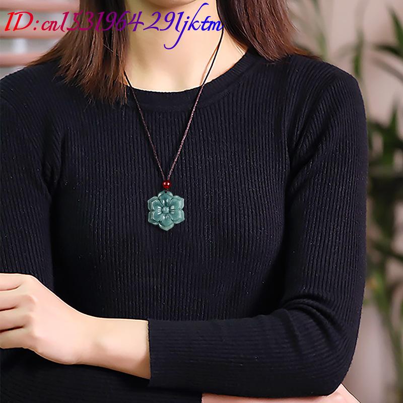 Birmese Jadeïet Bloemhanger Ke - Necklaces recensie en prijs