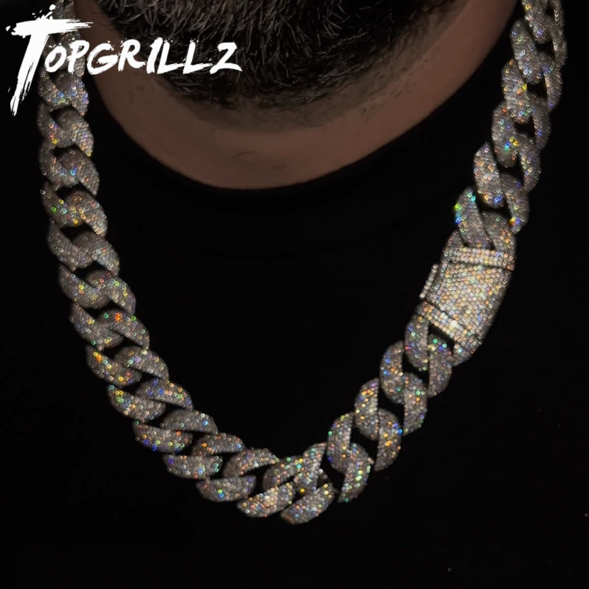TOPGRILLZ 24mm Cubaanse kettin - Cuban Link Chain 12Mm recensie en prijs