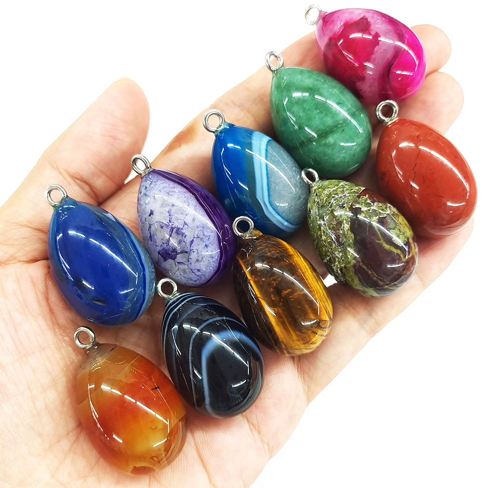 30x19mm Mini Ei-vormige Hanger - Crystal Pendant Necklace Natural Stone recensie en prijs