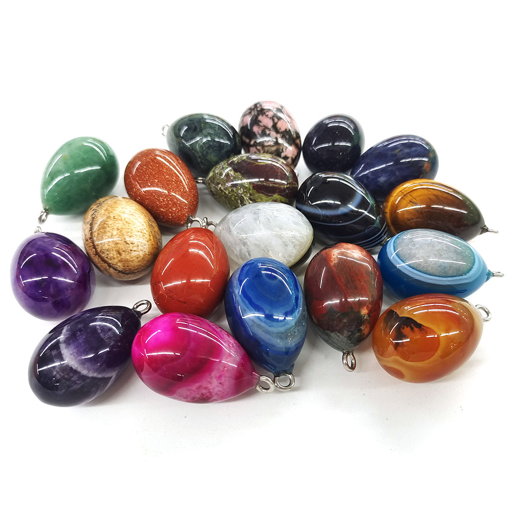 30x19mm Mini Ei-vormige Hanger - Crystal Pendant Necklace Natural Stone recensie en prijs