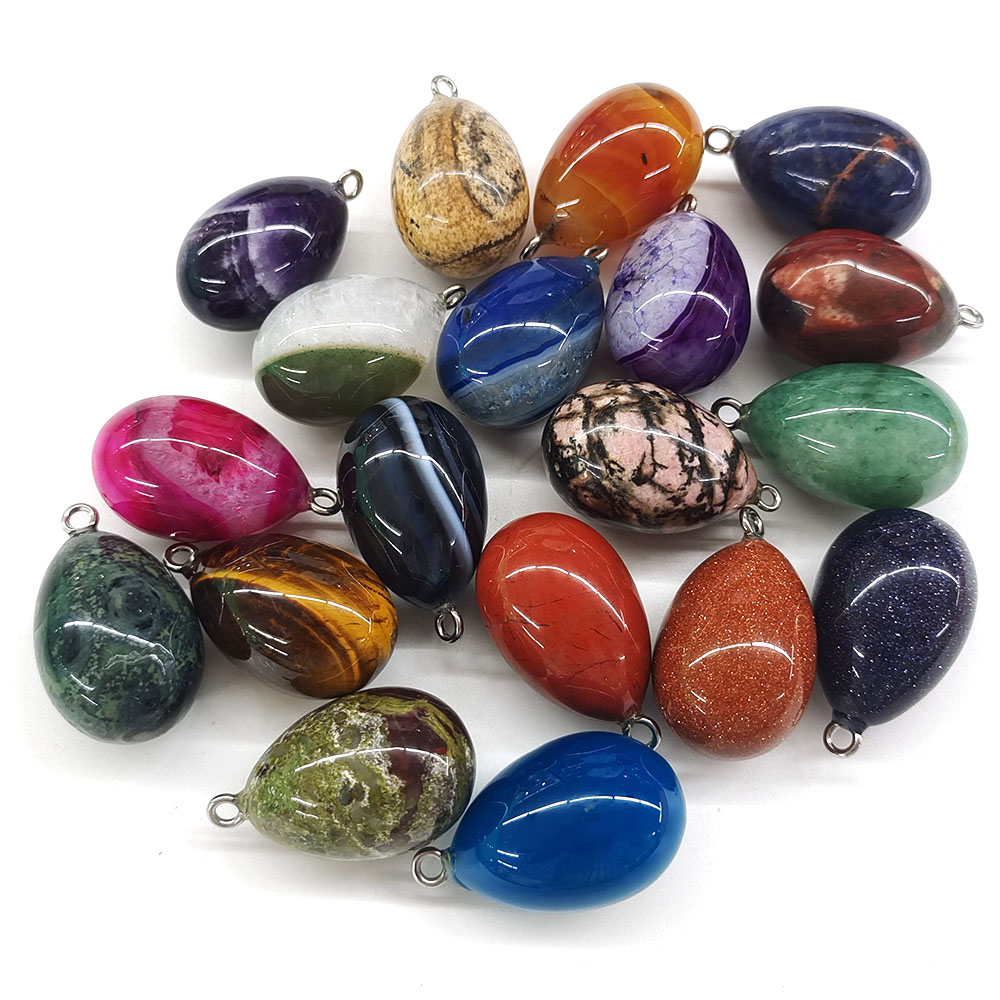 30x19mm Mini Ei-vormige Hanger - Crystal Pendant Necklace Natural Stone recensie en prijs