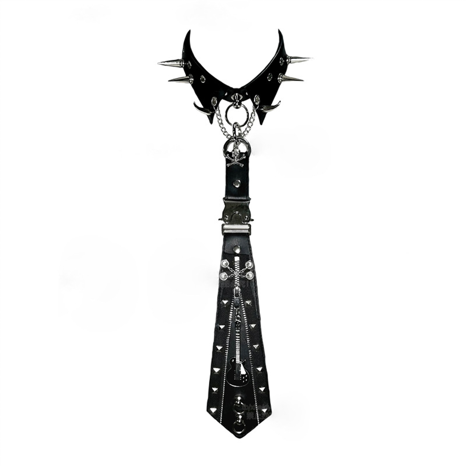 Goth Punk Choker met Spikes, Z - Goth Punk Spike Choker recensie en prijs
