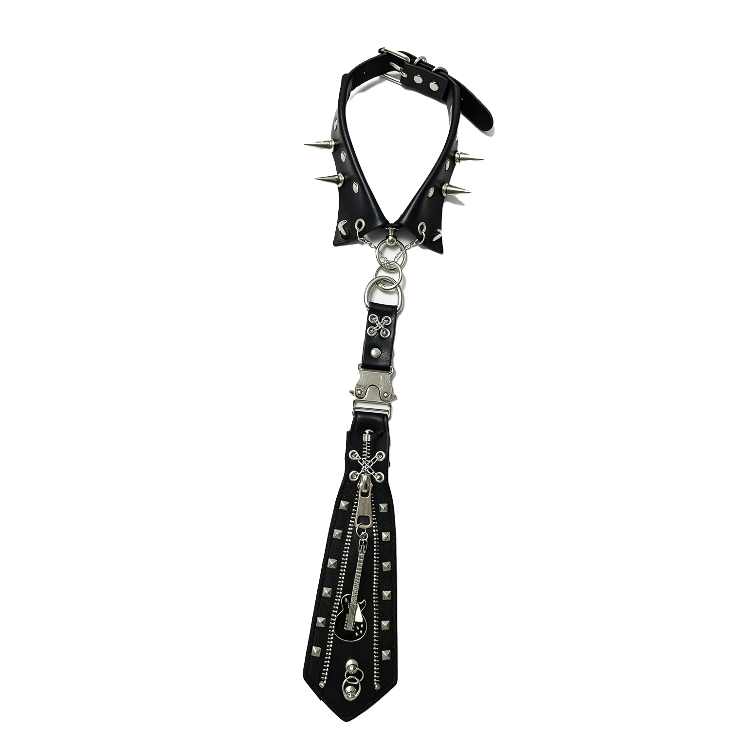 Goth Punk Choker met Spikes, Z - Goth Punk Spike Choker recensie en prijs