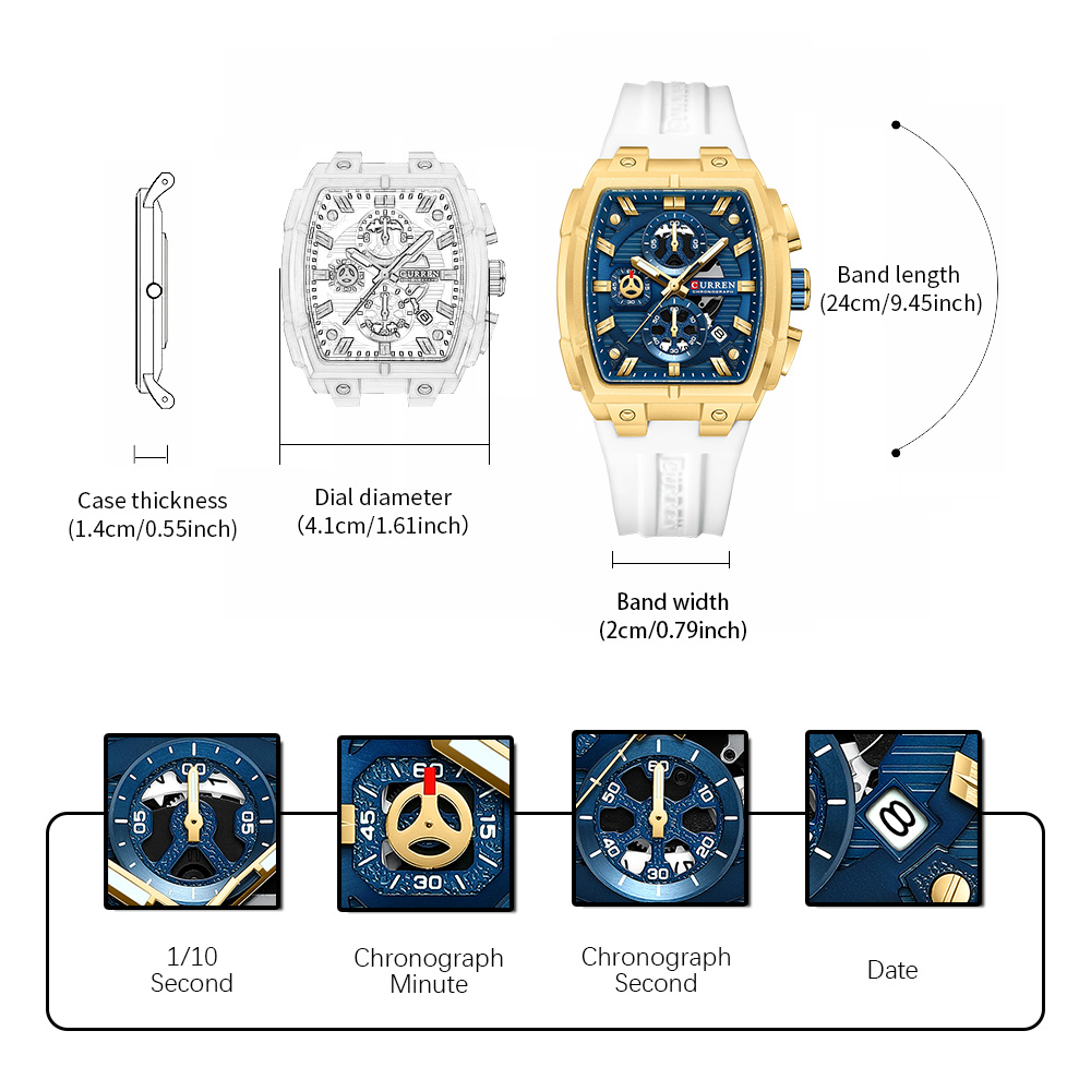 CURREN Luxe vintage horloge vo - Watch Accessories recensie en prijs