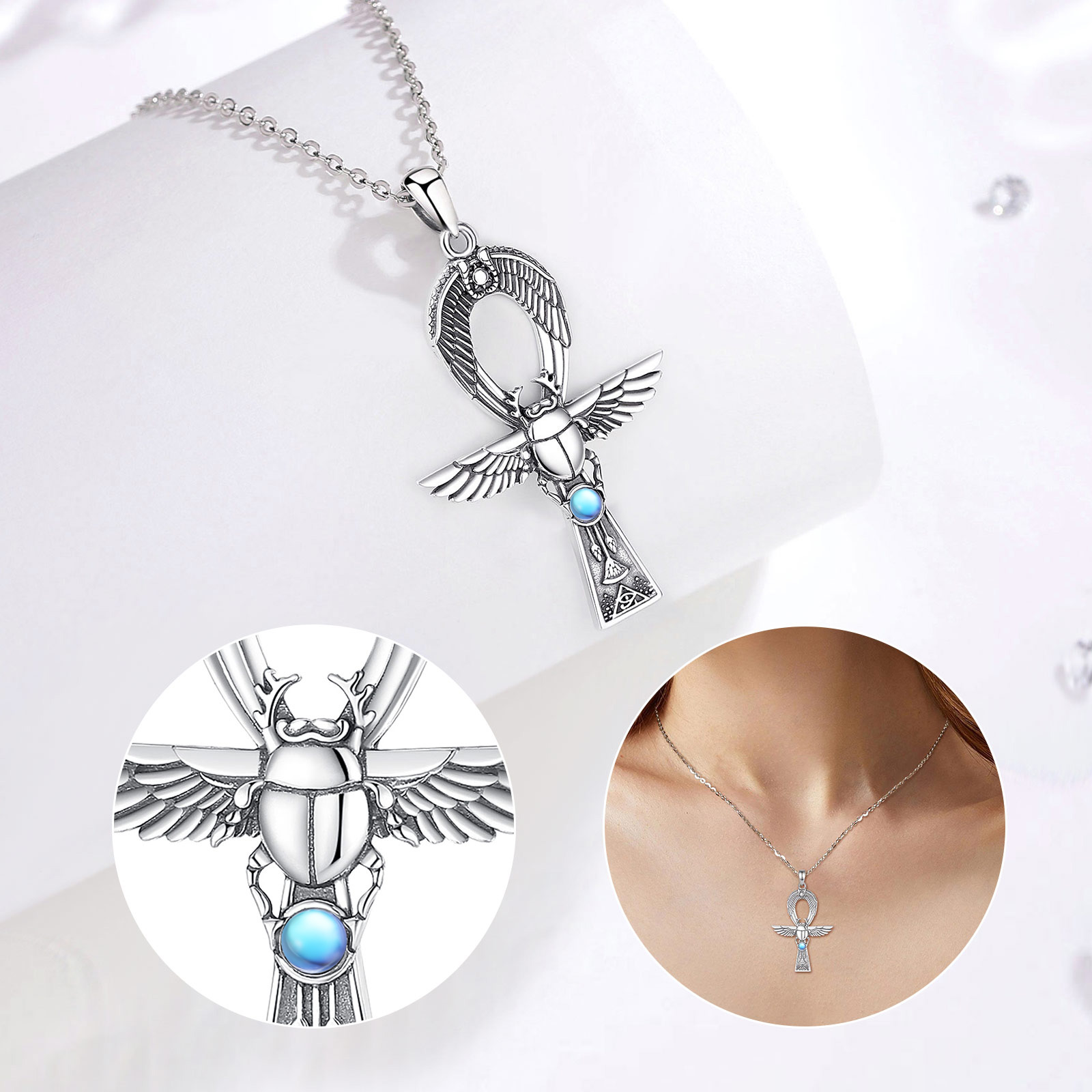Eudora 925 Sterling Zilveren O - 925 Sterling Silver Chain Necklace Men recensie en prijs