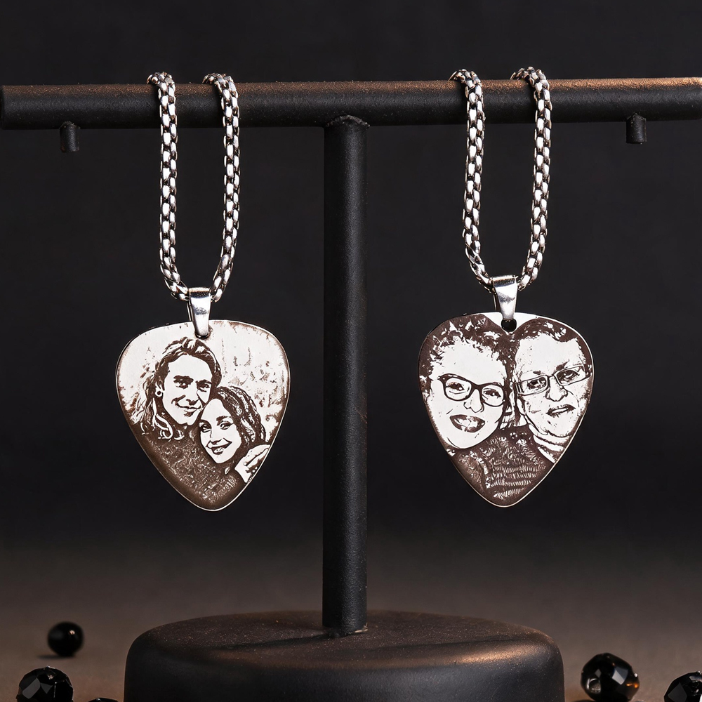 Aangepaste paar foto hanger ke - Custom Name Necklace Stainless Steel recensie en prijs