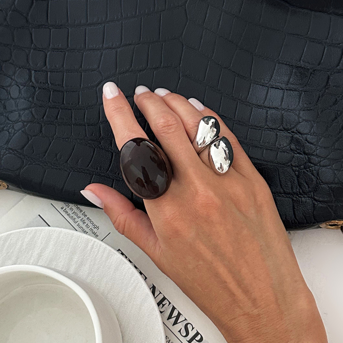 KunJoe 2 stks/set Vintage Meta - Vintage Punk Knuckle Rings Set recensie en prijs