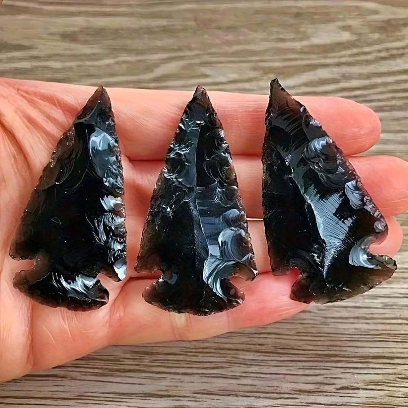 1 Obsidiaan pijlhanger - Handg - Crystal Pendant Necklace Natural Stone recensie en prijs