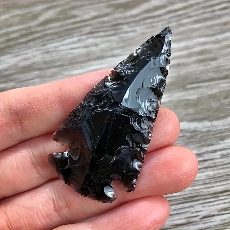 1 Obsidiaan pijlhanger - Handg - Crystal Pendant Necklace Natural Stone recensie en prijs
