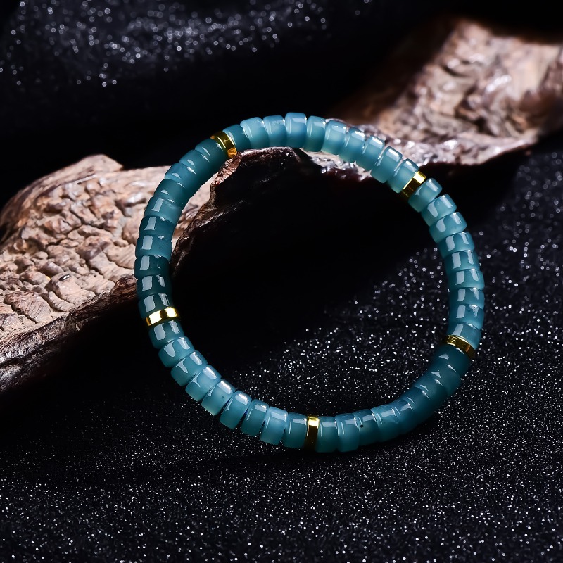 Natuurlijke Jadeïet Blauw Wate - Bracelets recensie en prijs