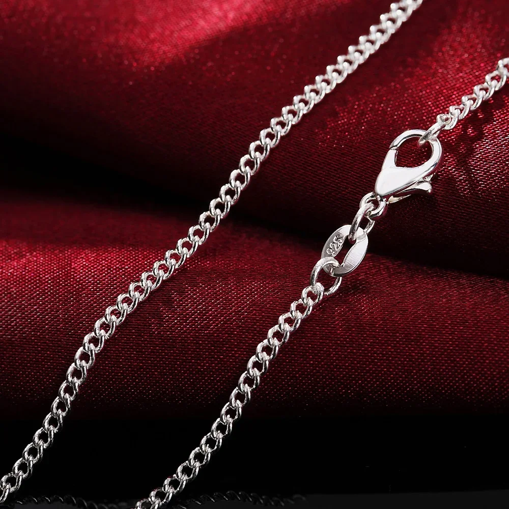 40-75Cm 925 Sterling Zilver Kl - 925 Sterling Silver Chain Necklace Men recensie en prijs