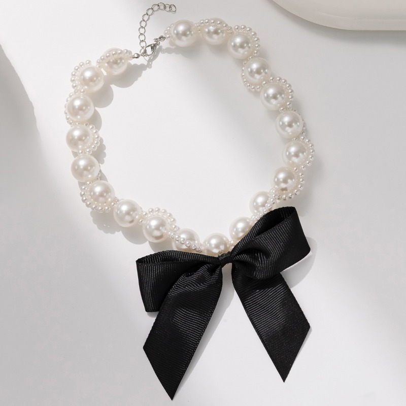 Faux Parel Lint Choker Ketting - Pearl Choker Necklace Vintage recensie en prijs