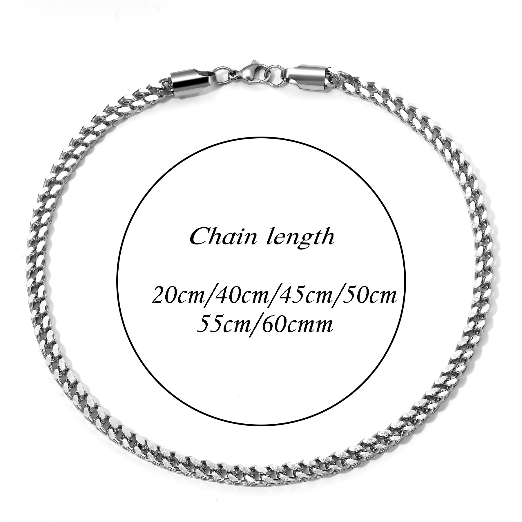 1 Stuk, maat 3 mm-5 mm, goud-/ - Cuban Link Chain 12Mm recensie en prijs