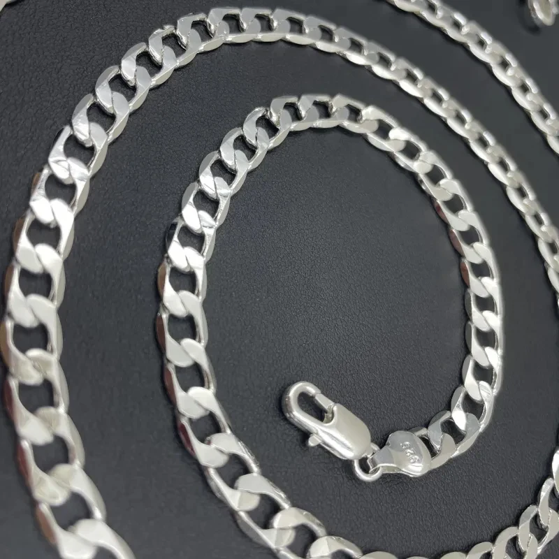 Heren 925 sterling zilveren ke - Cuban Link Chain 12Mm recensie en prijs