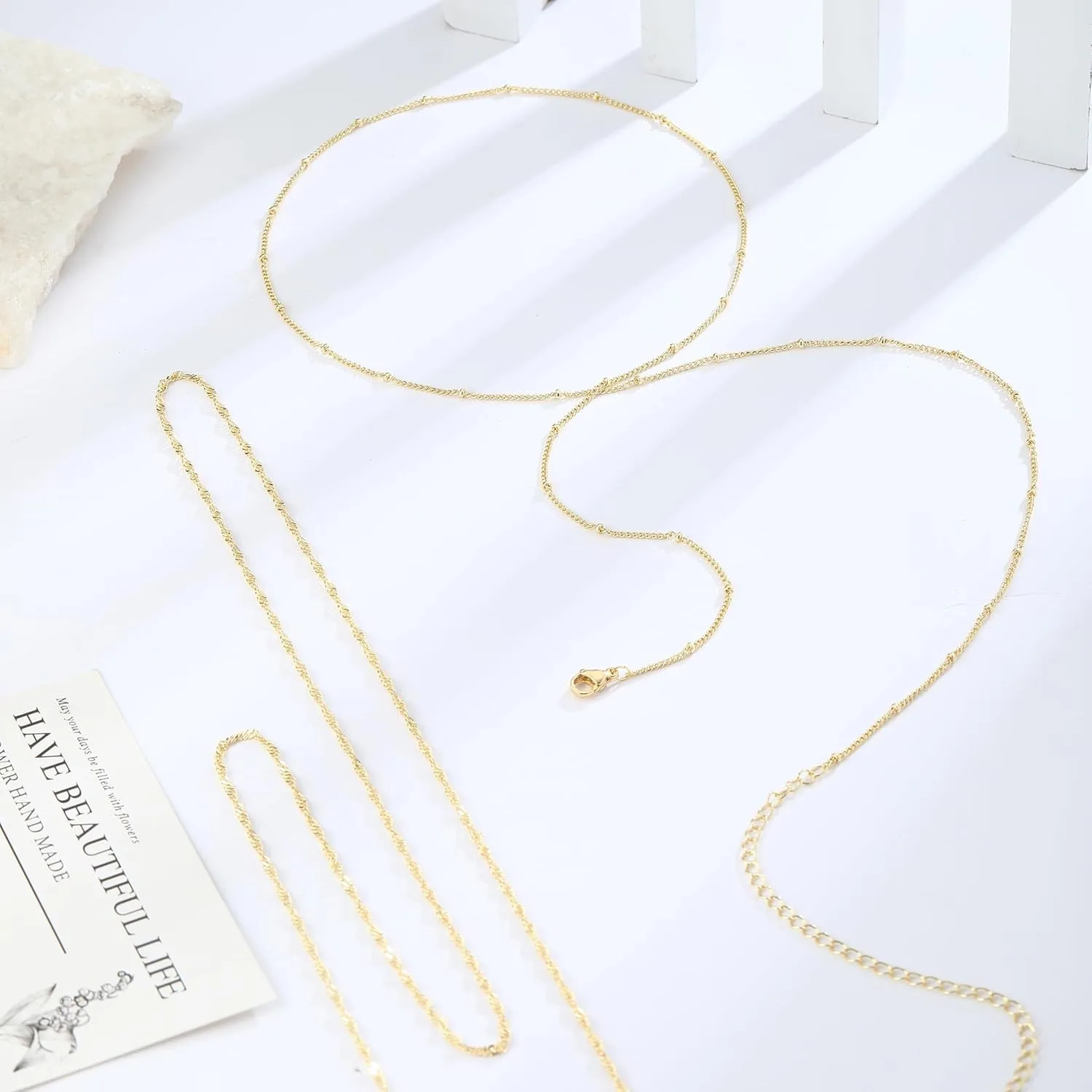 14k Vergulde 26-33Inch Verstel - Body Jewelry recensie en prijs