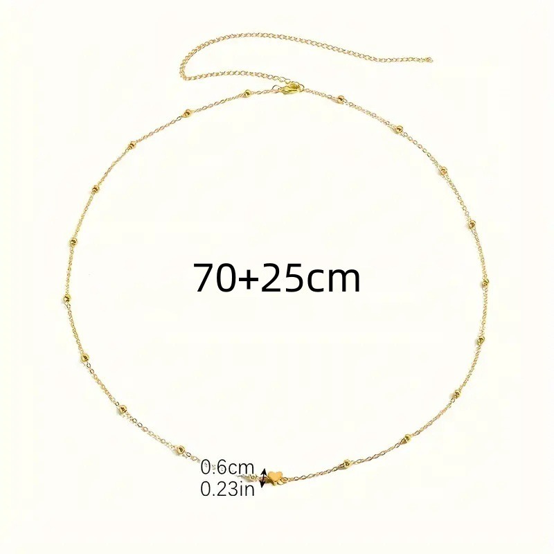 Sierlijke gouden hartvormige t - Body Jewelry recensie en prijs