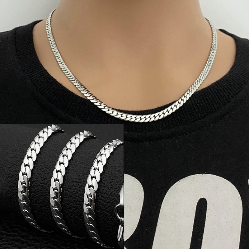 1Pc 6 Mm Mannen 925 Sterling Z - Cuban Link Chain 12Mm recensie en prijs