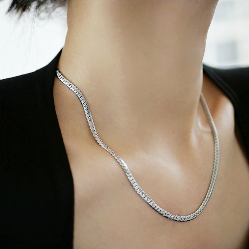 1Pc 6 Mm Mannen 925 Sterling Z - Cuban Link Chain 12Mm recensie en prijs