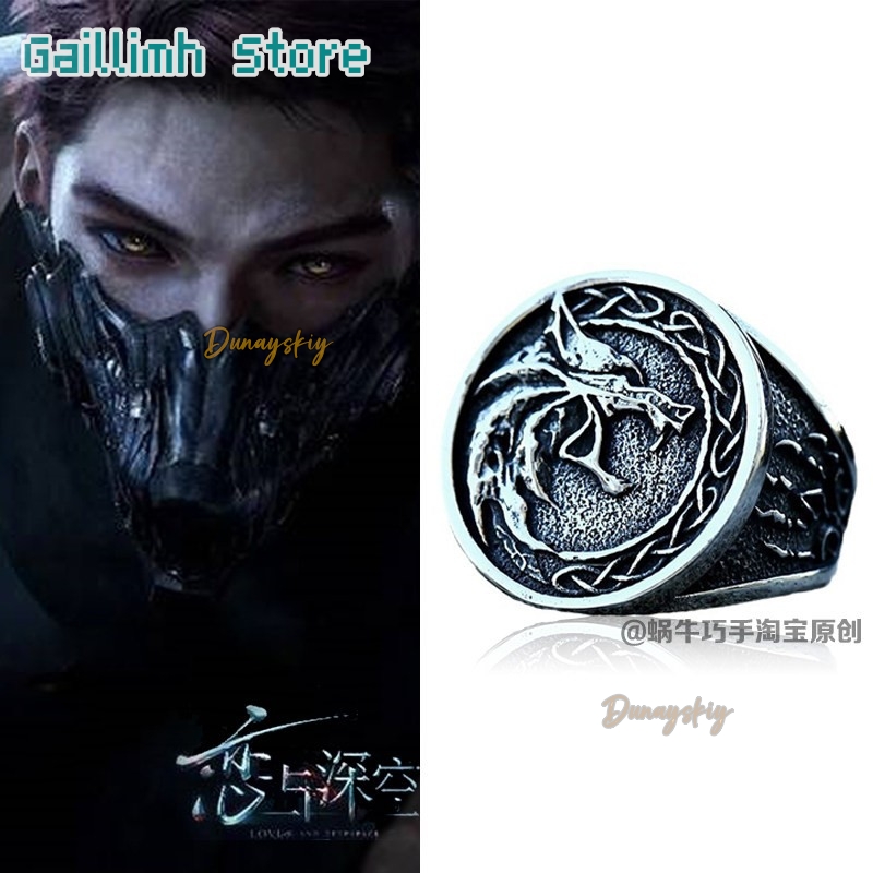 Cadeau Rollenspel Hanger Wolf  - Anime Pendant Necklace recensie en prijs