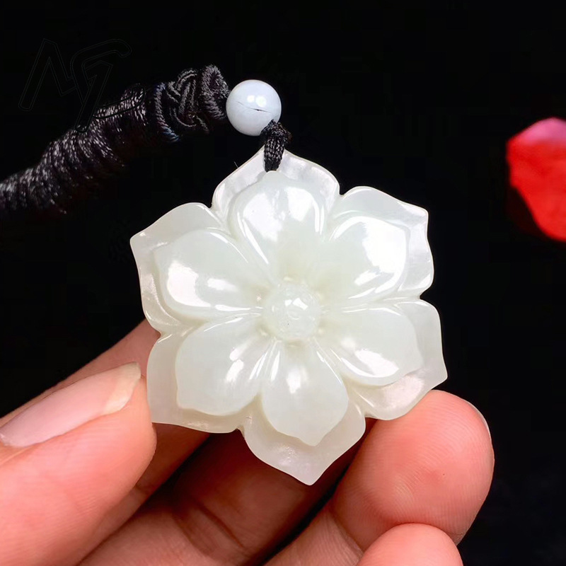 Natuurlijke Chinese witte jade - Necklaces recensie en prijs