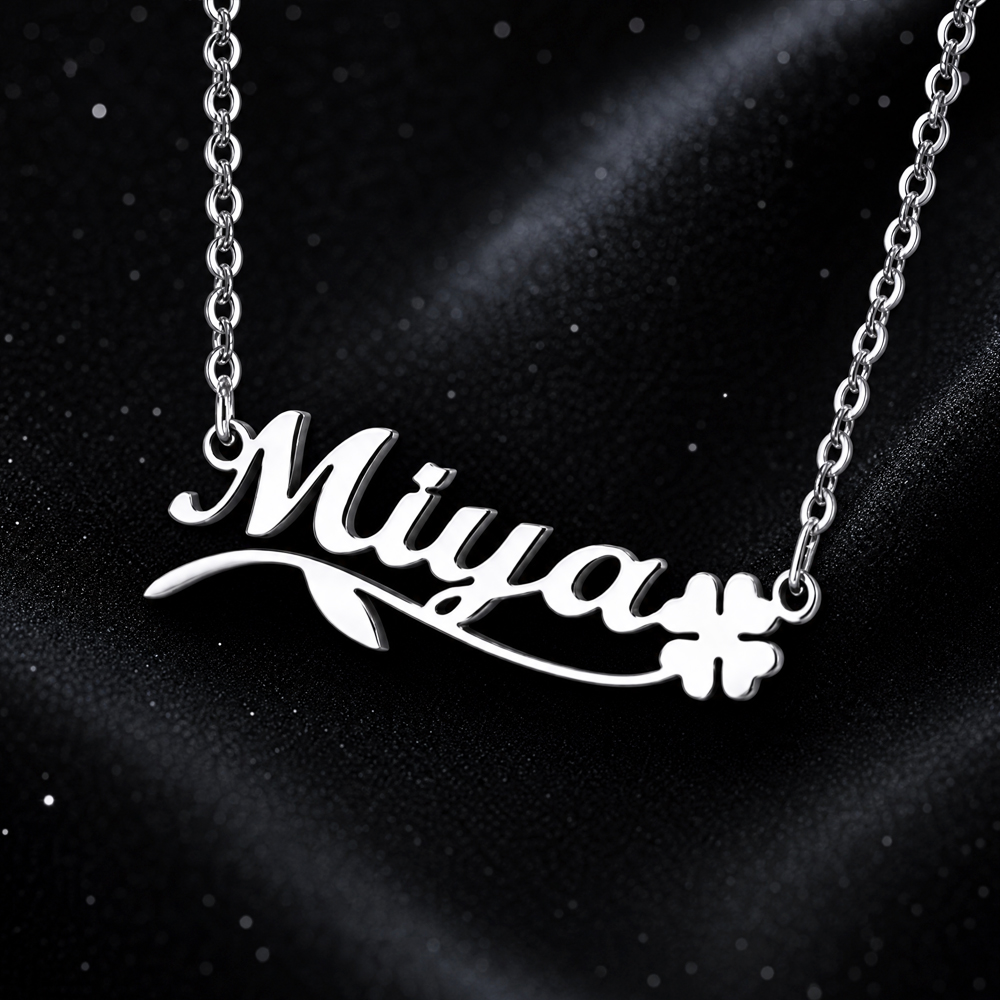 Aangepaste vlinder naam kettin - Custom Name Necklace Stainless Steel recensie en prijs
