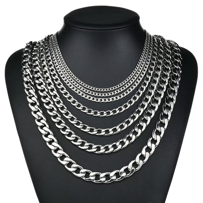 YQ 3 MM-10 MM 316L Rvs Cubaans - Cuban Link Chain 12Mm recensie en prijs