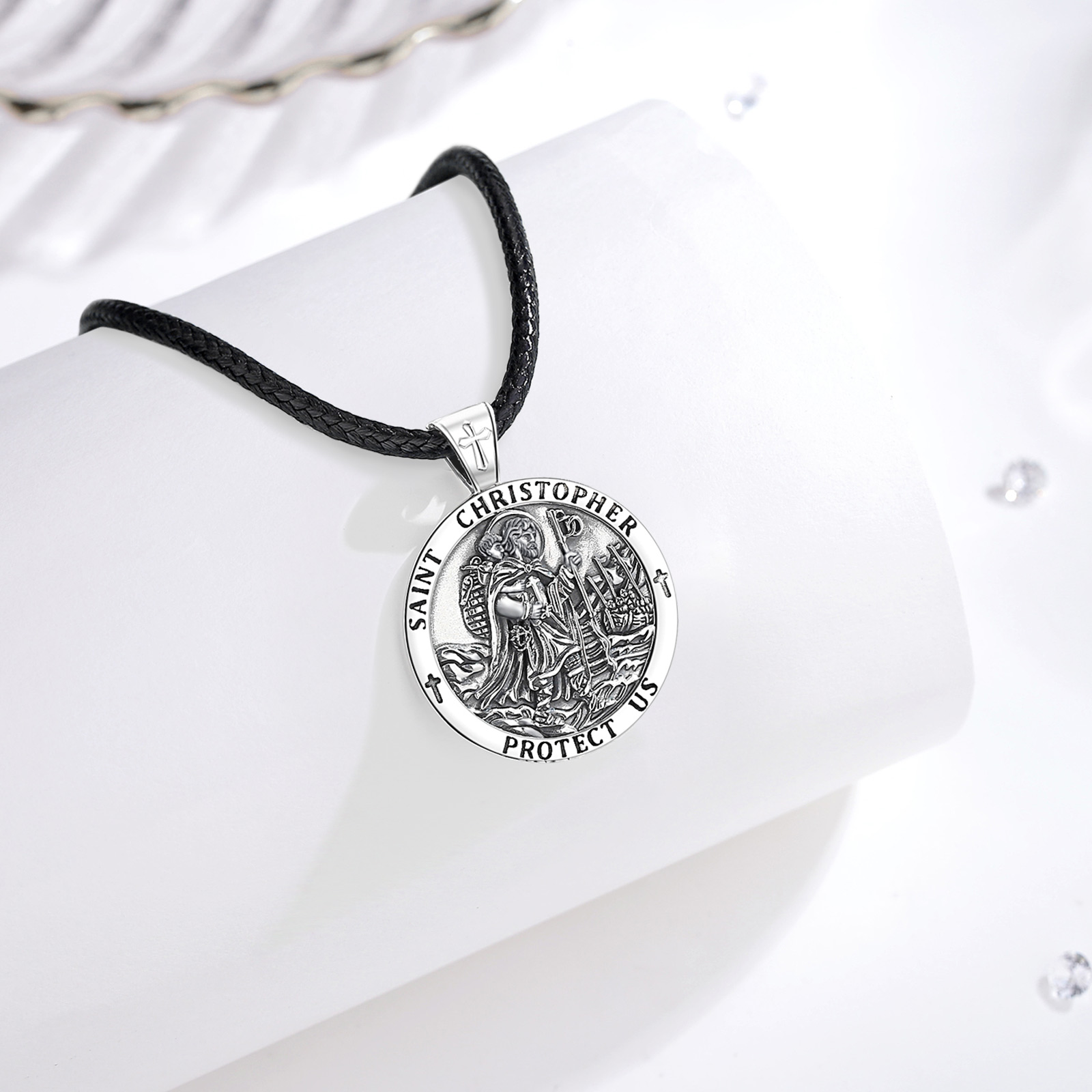 Eudora Nieuwe 925 Sterling Zil - 925 Sterling Silver Chain Necklace Men recensie en prijs