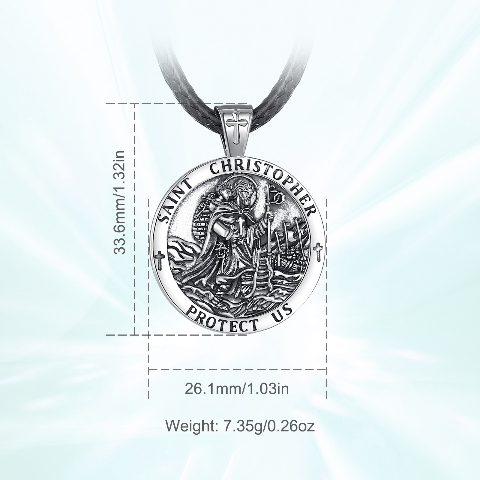 Eudora Nieuwe 925 Sterling Zil - 925 Sterling Silver Chain Necklace Men recensie en prijs